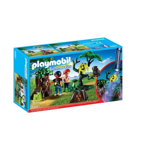 Playmobil 6891 - Enfants Avec Végétation Et Lampe