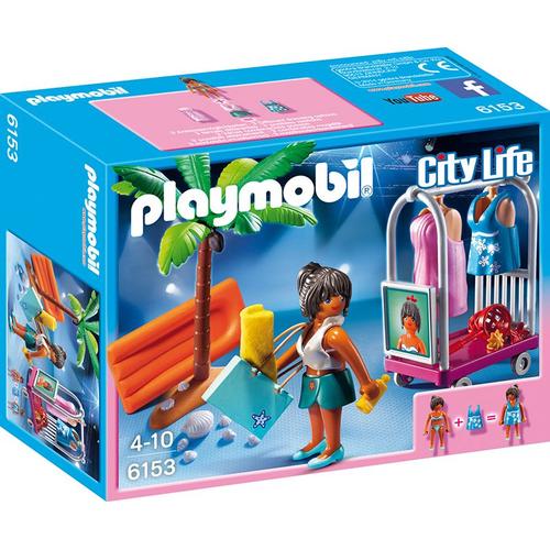 Playmobil 6153 - Top Modèle Avec Tenues De Plage