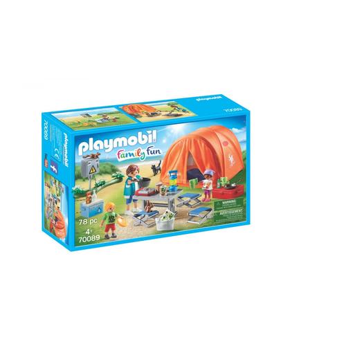 Playmobil 70089 - Tente Et Campeurs