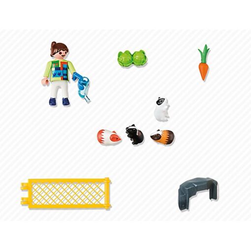 Playmobil 4794 - Enfant Avec Cochons D'inde - 3