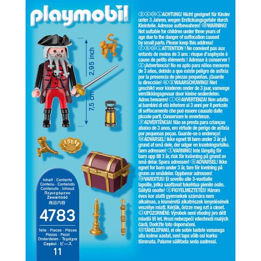 Playmobil 4783 Special Plus - Flibustier Avec Tr�sor Royal 0115 - 2