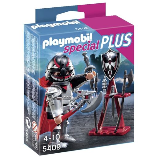 Playmobil 5409 - Chevalier Et Armes De Combat