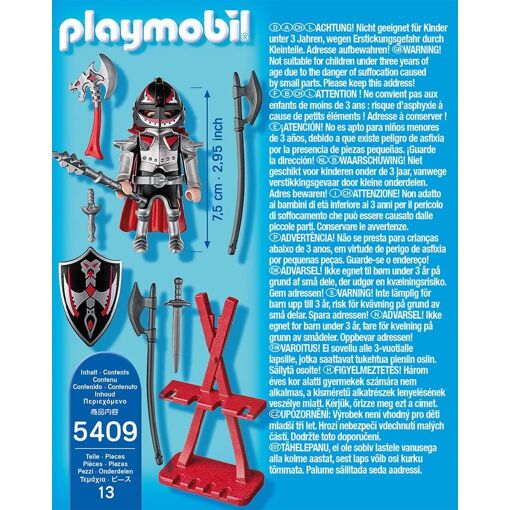 Playmobil 5409 - Chevalier Et Armes De Combat - 2