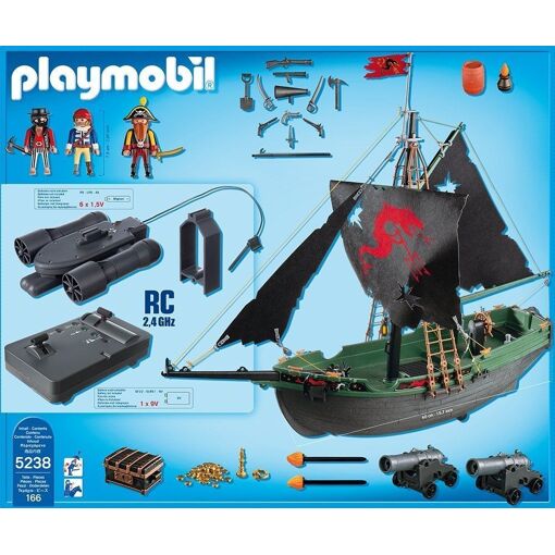 216637 Bateau Pirates Avec Moteur Submersible - 2