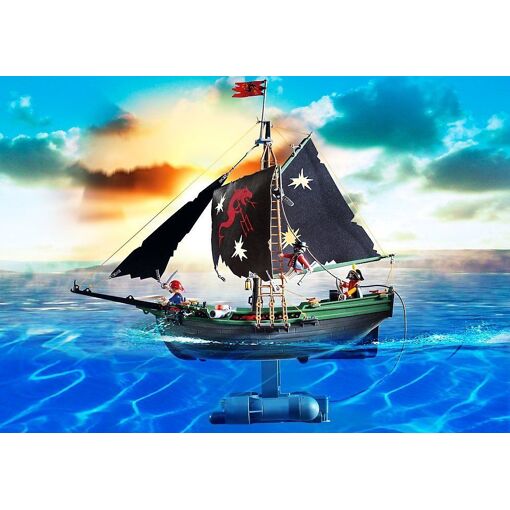 216637 Bateau Pirates Avec Moteur Submersible - 3