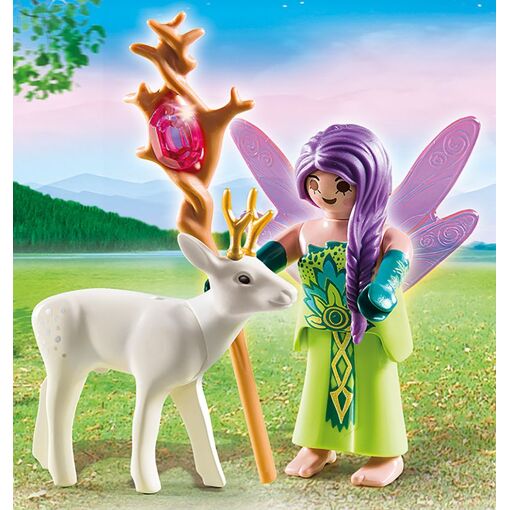 Playmobil 5370 - F�e Avec Chevreuil Enchant� - 4