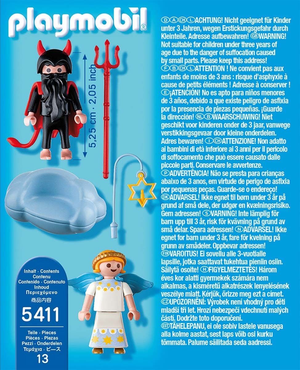 Playmobil 5411 - Angelot Et Diablotin - 2