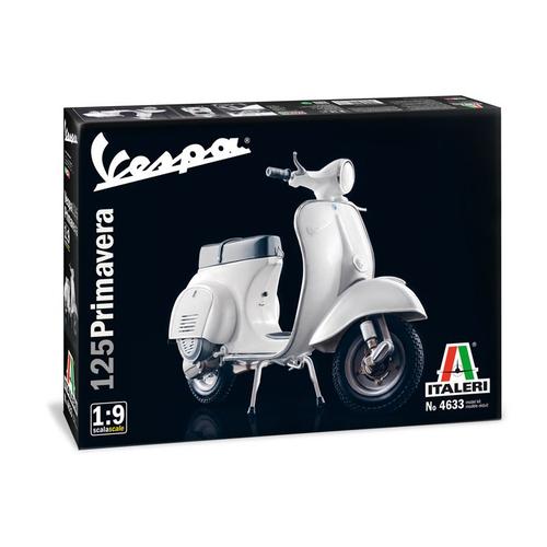 Italeri Maquette Plastique Reproduisant Vespa 125 Primavera 1/9-T2m