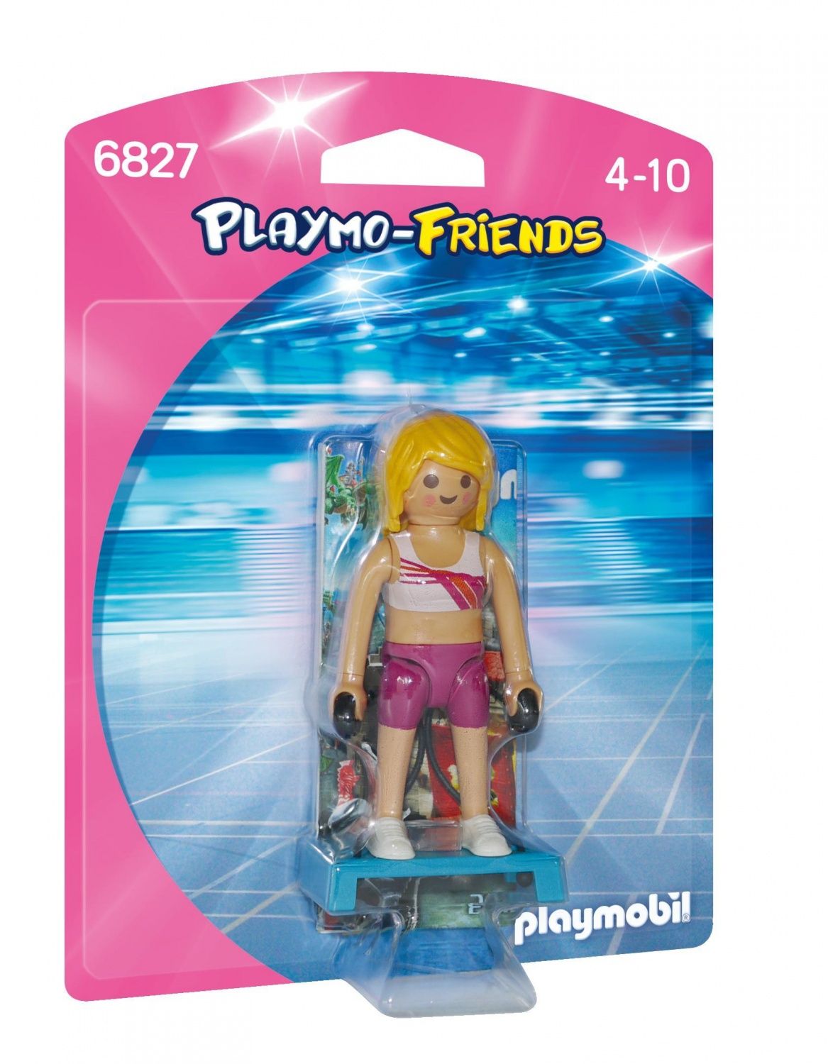 Playmobil 6827 - Coach De Fitness
