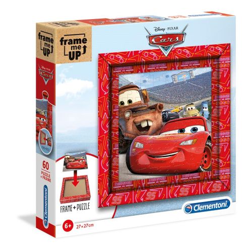 Puzzle Enfant Frame Me Up 60 Pièces - Cars
