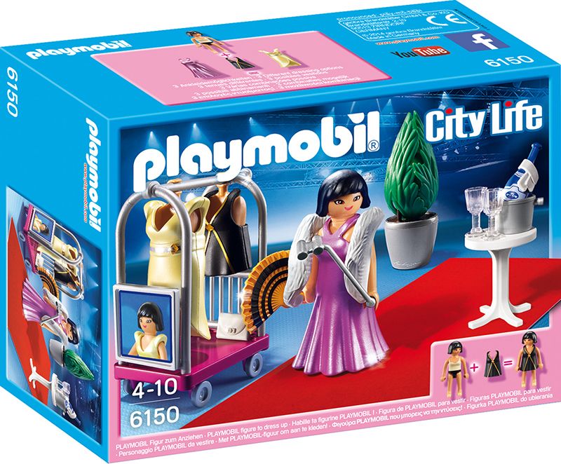 Playmobil 6150 - Top Modèle Avec Tenues De Soirée