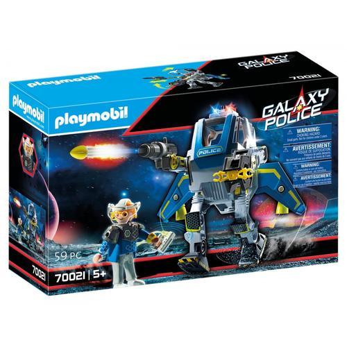 Playmobil 70021 - Robot Et Policier De L'espace
