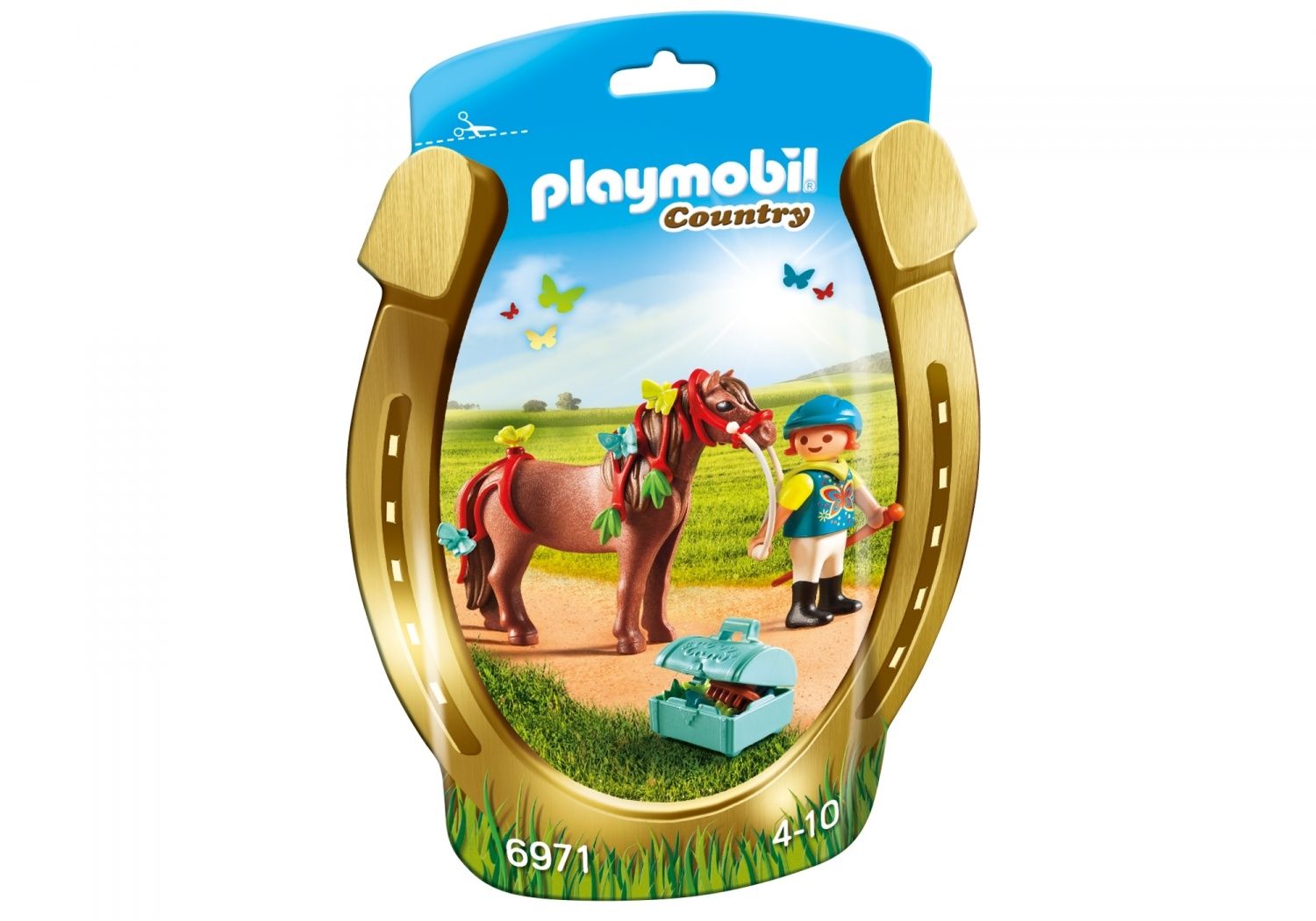 Playmobil 6971 - Poney � D�corer 'Papillon