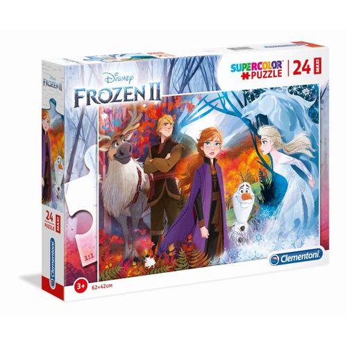 Puzzle Enfant 24 Pièces Maxi - La Reine Des Neiges 2
