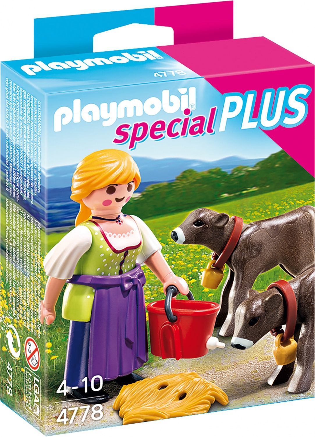 Playmobil 4778 Special Plus - Eleveuse Avec Veaux 0115