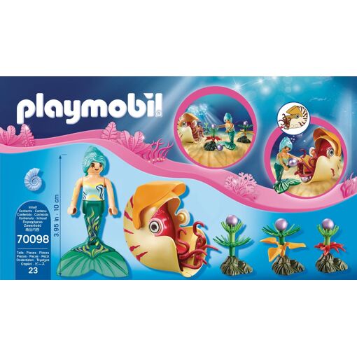Playmobil 70098 - Sirène Avec Escargot Des Mers - 2
