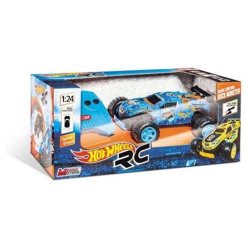 Radio Commande Hot Wheels Rock Monster R/C 1:24