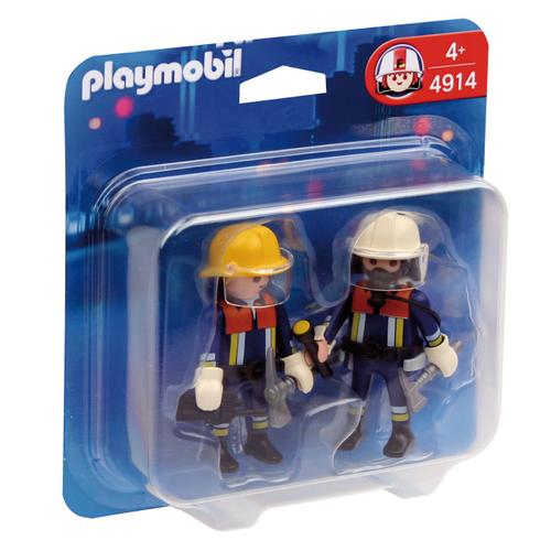 Playmobil 4914 - Duo De Pompiers