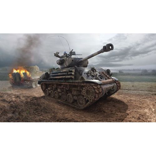 Italeri M4a3e8 Sherman"Fury" 1/35