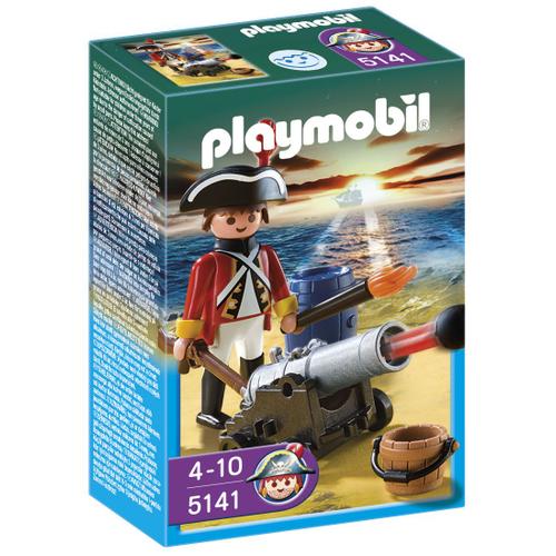 Playmobil 5141 - Soldat Britannique Avec Canon