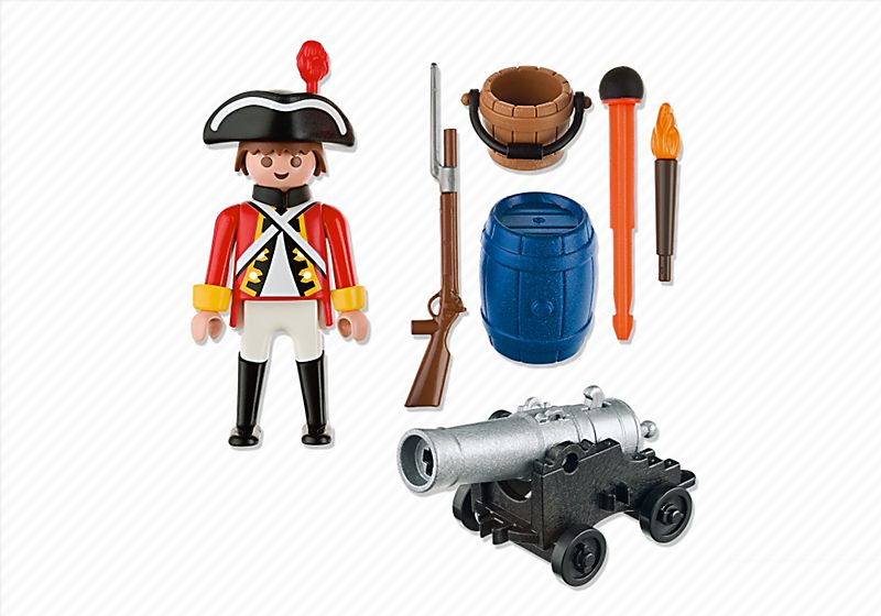 Playmobil 5141 - Soldat Britannique Avec Canon - 3