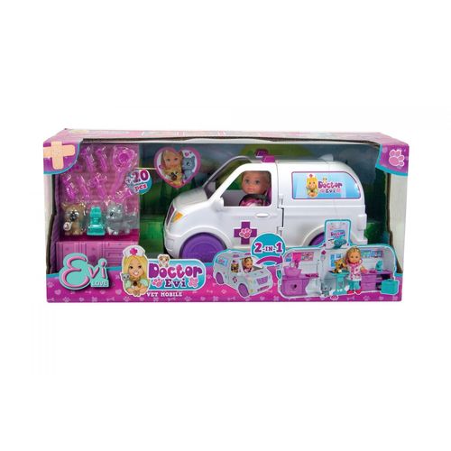 Evi Love El Veterinaire Voiture 2en1