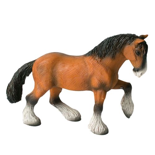 Animaux Figurine Cheval Shire - 11 Cm