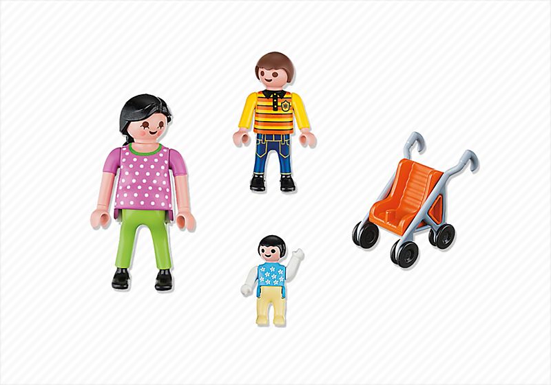 4782 - Playmobil Special Plus - Maman Avec Enfants Et Landau - 3