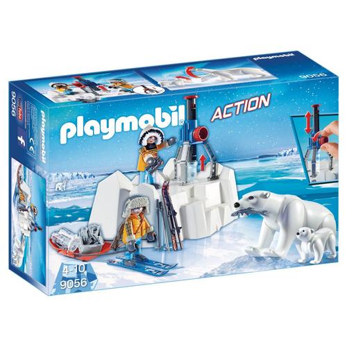 Playmobil 9056 - Explorateurs Avec Ours Polaires