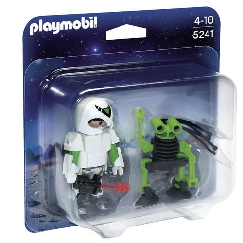 Playmobil Top Agents 5241 - Duopack Agent Spatial Et Robot