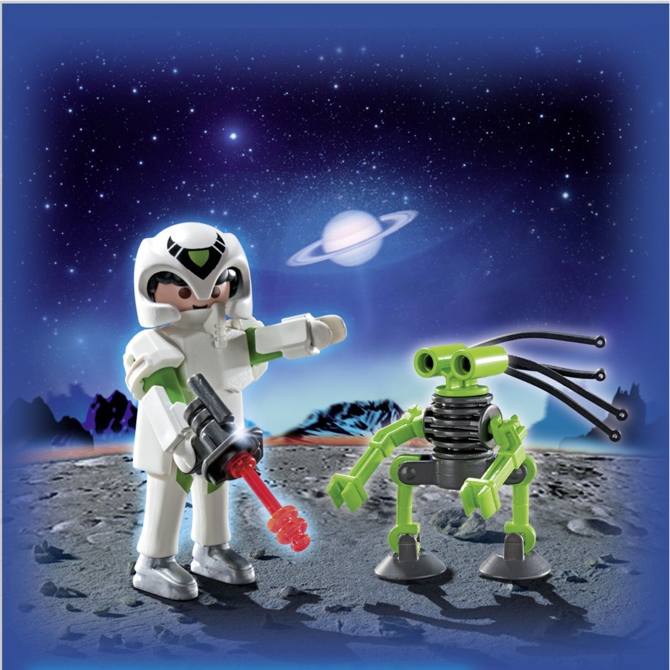 Playmobil Top Agents 5241 - Duopack Agent Spatial Et Robot - 2