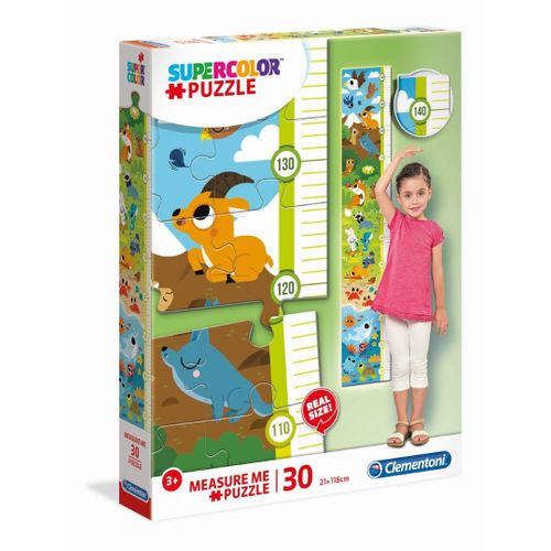 Puzzle Enfant 30 Pièces Measure Me - Animaux Dans Leur Habitat