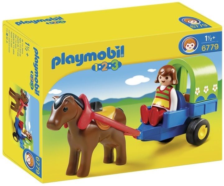 Playmobil 6779 - Chariot Avec Poney