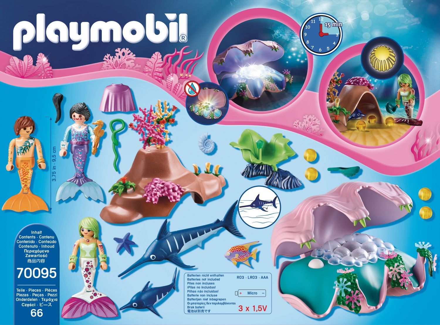 Playmobil 70095 - Coquillage Lumineux Avec Sir�nes - 2