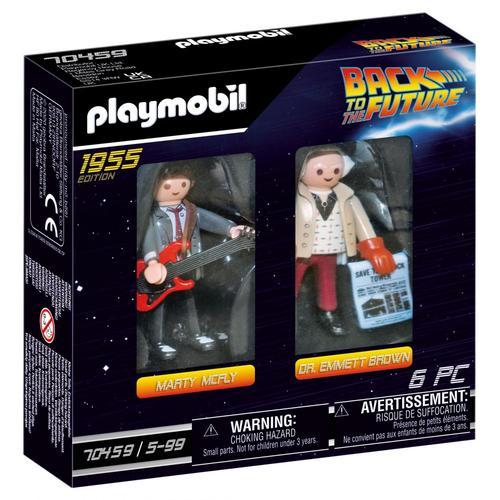 Playmobil 70459 - Back To The Future Marty Et Dr.Brown