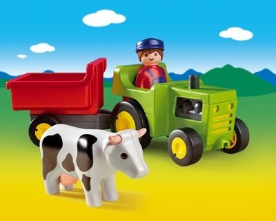 Playmobil 6715 - Fermier / Tracteur - 3