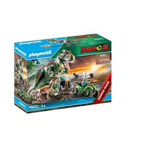 Playmobil 70632 - Explorateur Avec Quad Et Dinosaures