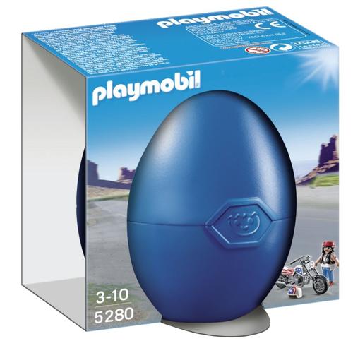 Playmobil 5280 - Pilote Avec Moto