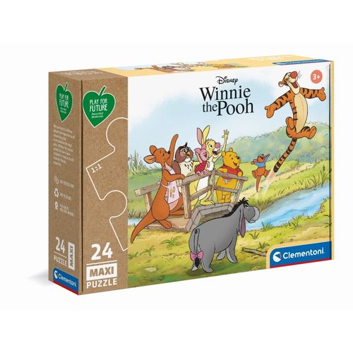 Puzzle Enfant 24 Pièces Maxi Pff - Winnie L'ourson