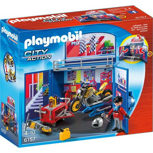 Playmobil 6157 - Coffre "Atelier De Moto