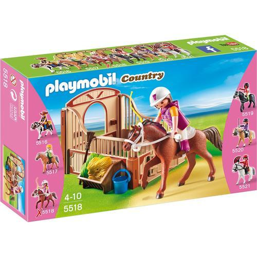 Playmobil  Country 5518  - Cheval Shagya Et Cavalière