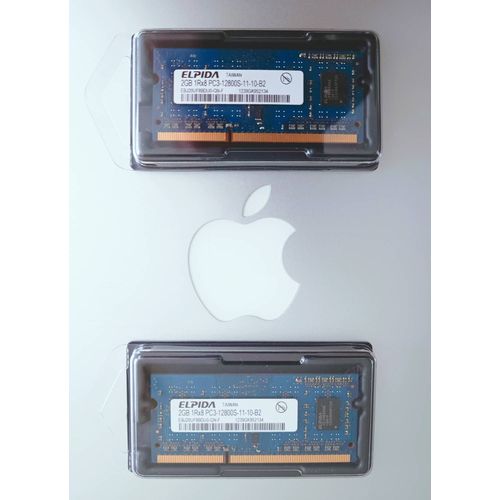 Ram SO DIMM PC3 12800 2x 2Gb MAC ou PC