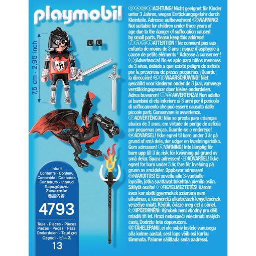Playmobil 4793 - Chevalier Avec Dragon - 2