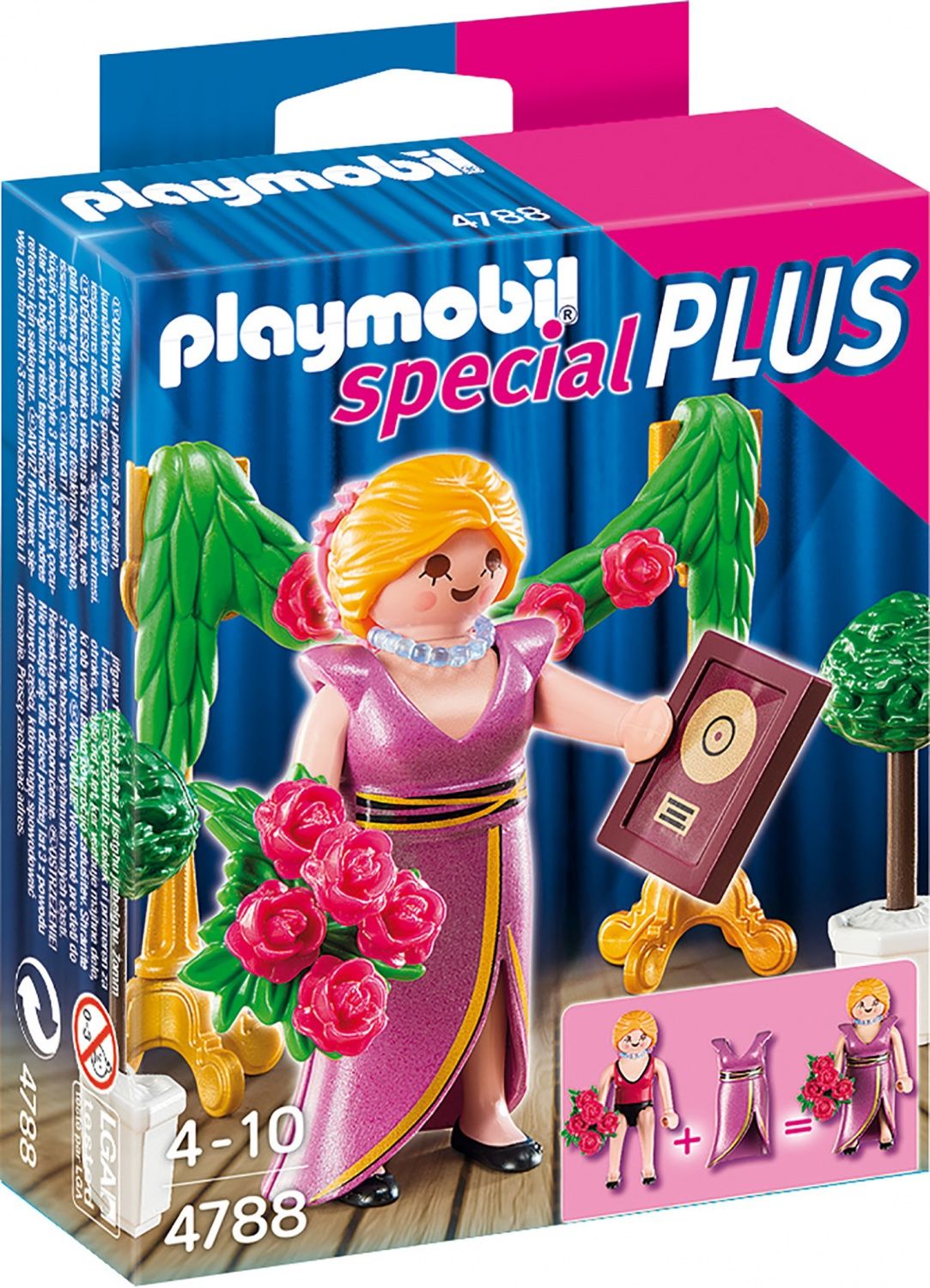 4788 - Playmobil Special Plus - Star Avec Troph�e
