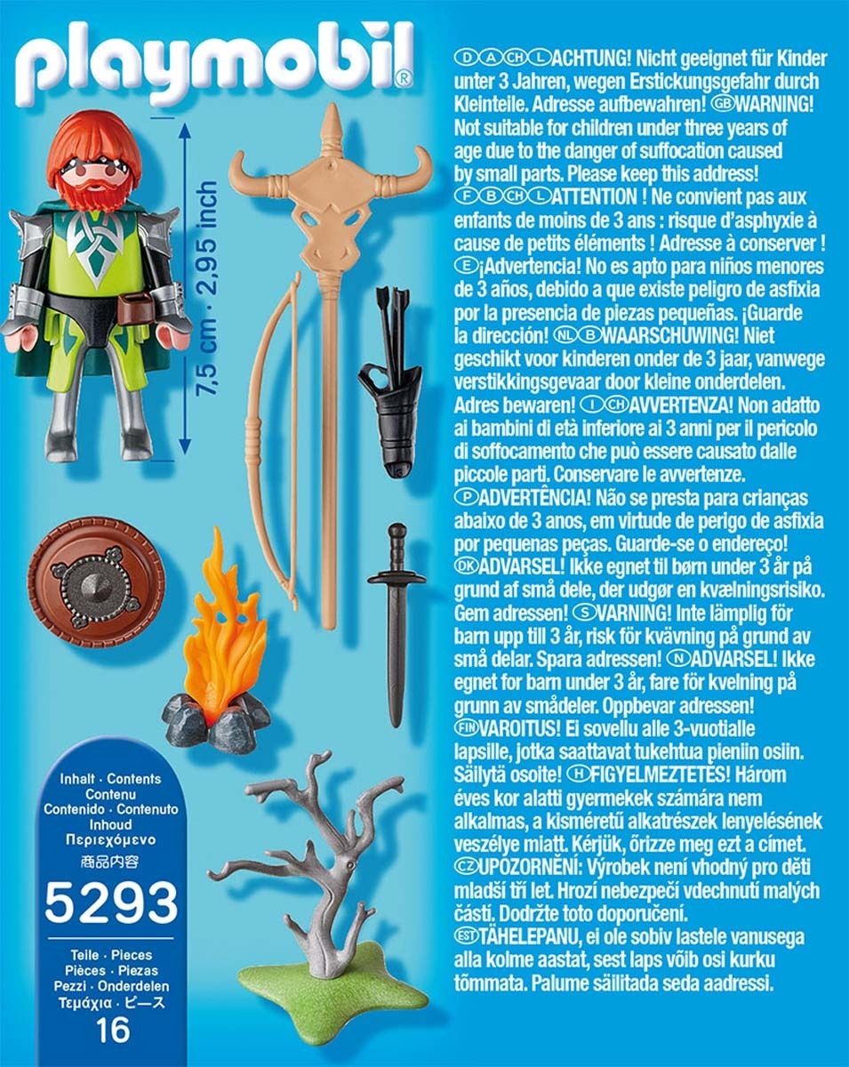 Playmobil 5293 - Guerrier Celte Avec Armes - 2