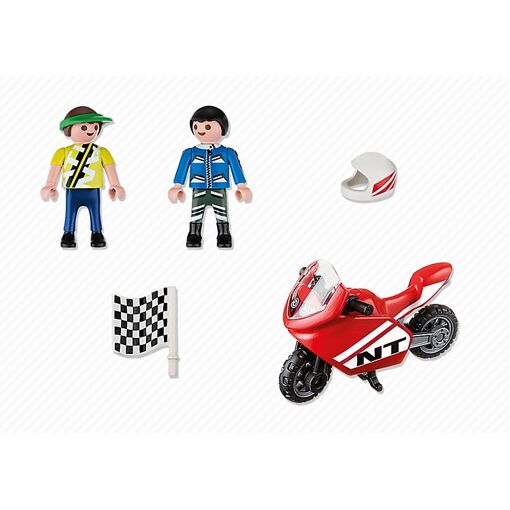 4780 - Playmobil Special Plus - Enfants Avec Moto De Course - 3