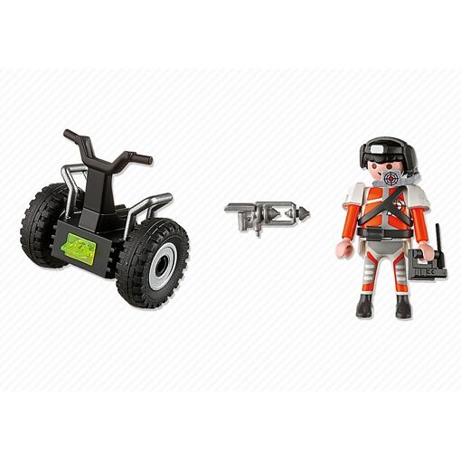 Playmobil Top Agents 5296 - Agent Secret Et Gyropode - 3