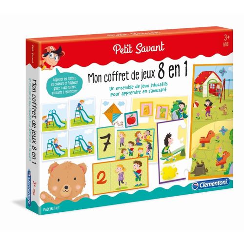 Petit Savant Classique Mon Coffret De Jeux 8 En 1