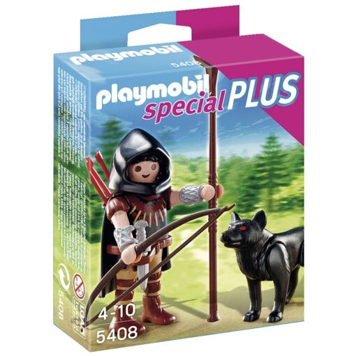 Playmobil 5408 - Guerrier Avec Loup