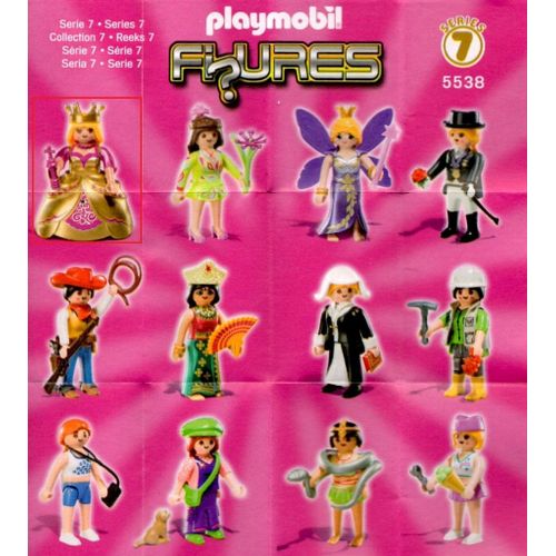 Playmobil Figures 5538 - Sachet Surprise Personnage Fille Série 7
